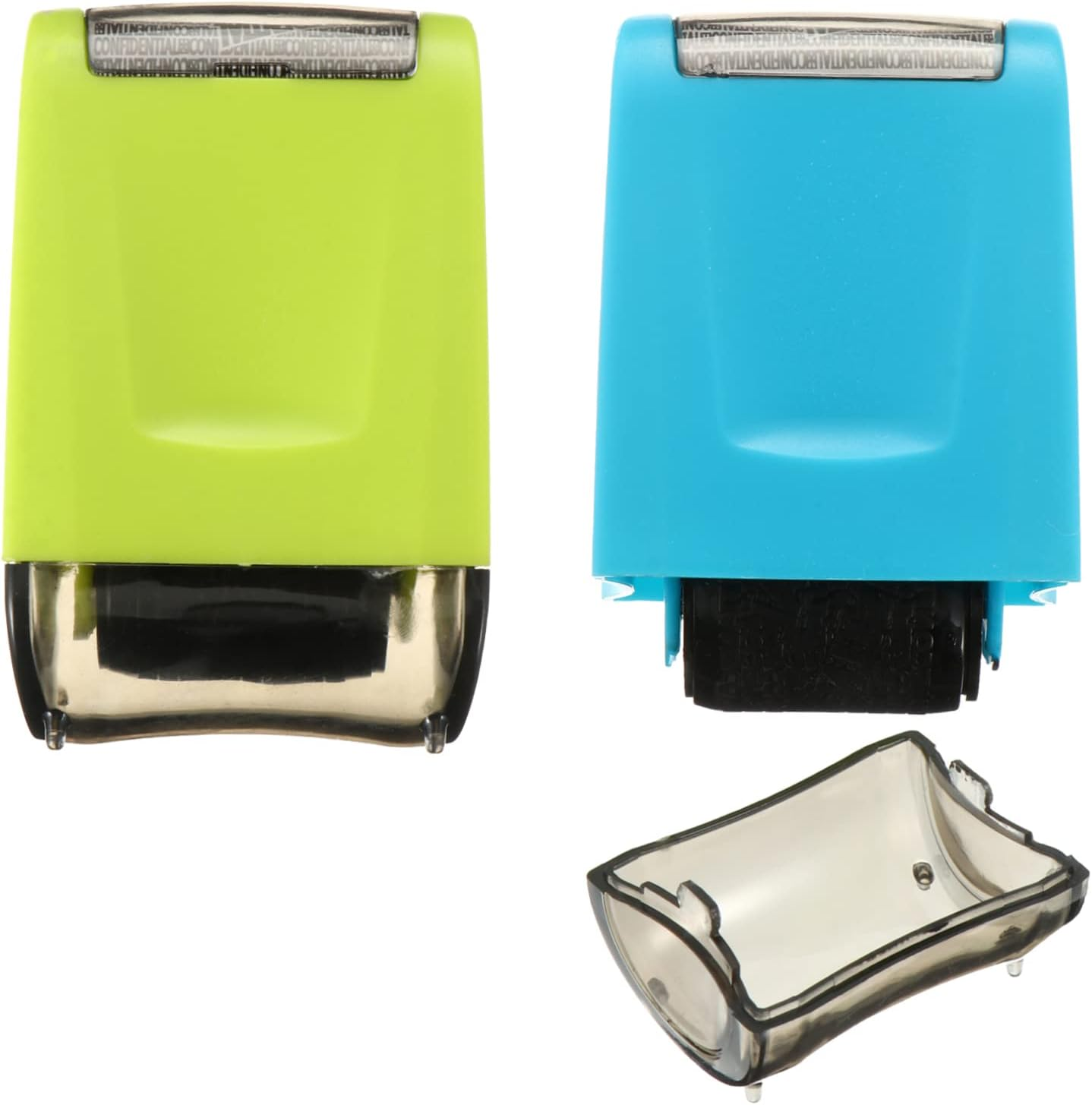 Ciieeo 4Pcs Identity Guard Seals Reusable Recyclable Security Stamps for Hide Private Information Confidential Stamps Privacy Protection