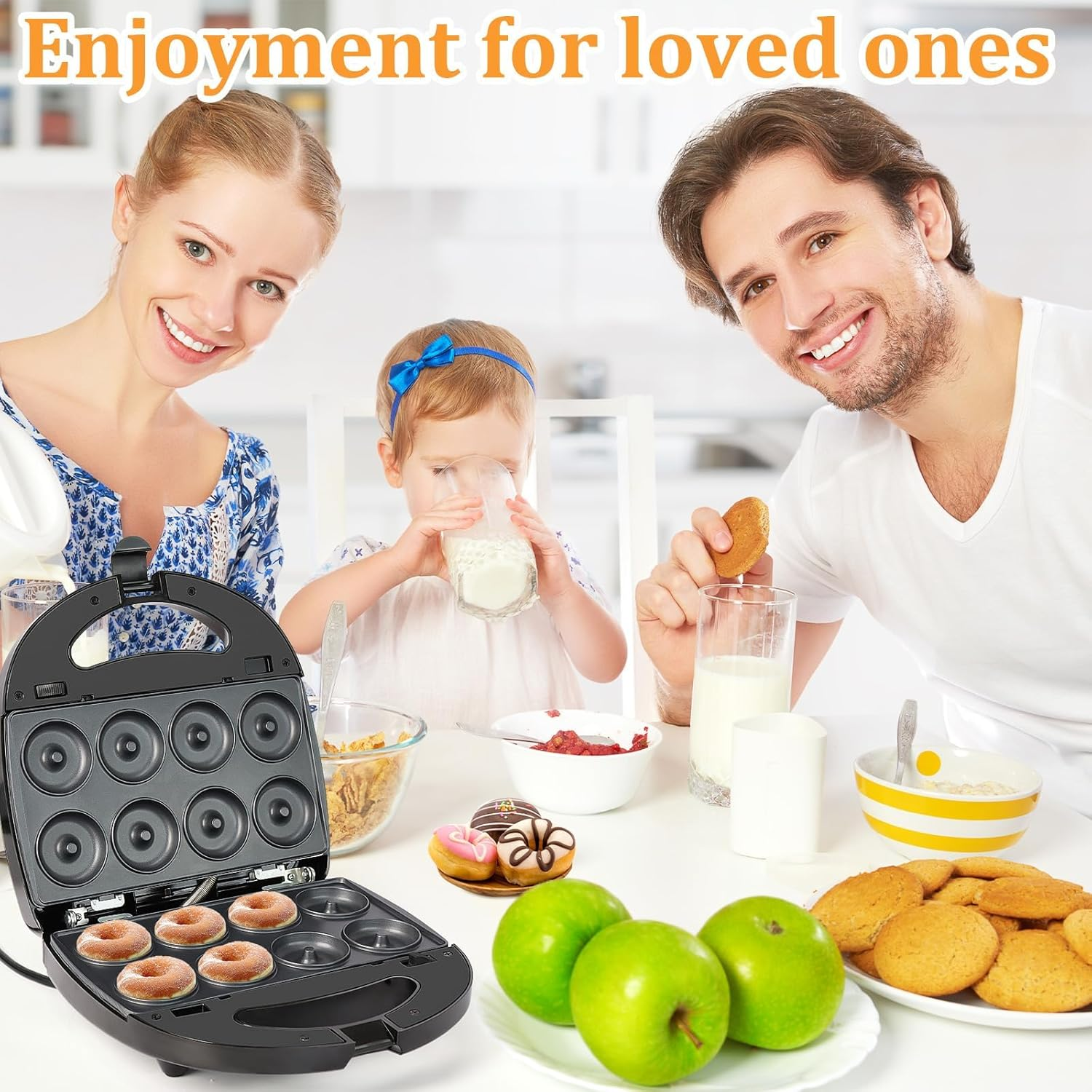 6 in 1 Waffle Iron Set, Panini Press Grill and Electric Sandwich Maker with Removable Non-Stick Plate, Ideal for Cooking Grilled Cheese, Tuna Melts, Burgers (AU PLUG) image number 3