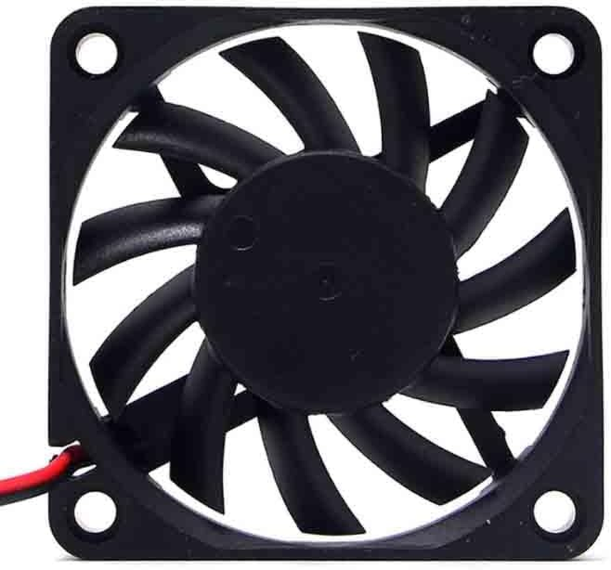 5PCS DC 12V 6010 Brushless Cooling Fan Oil Bearings Fan 60X60X10Mm for Cooling DIY PC Computer Case CPU Coolers Radiators Fan-2 Pin image number 2