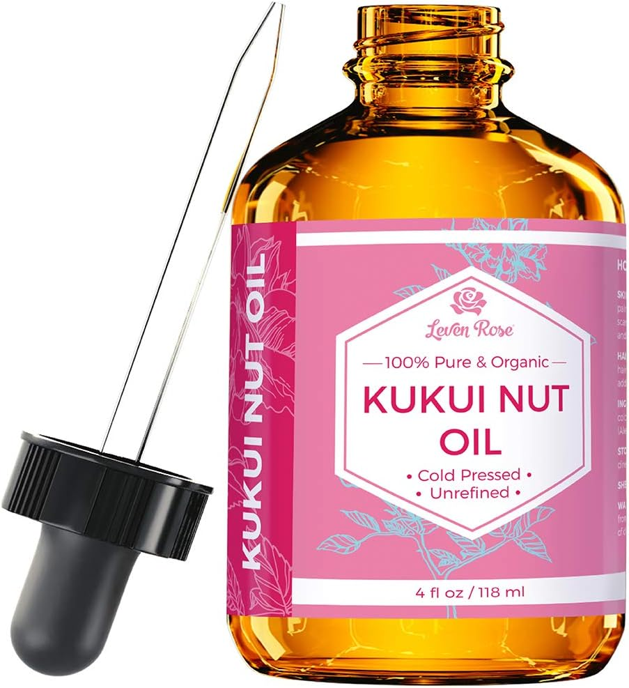 Kukui Nut Oil from , 100% Natural Organic (Cold Pressed, Unrefined) 120Ml