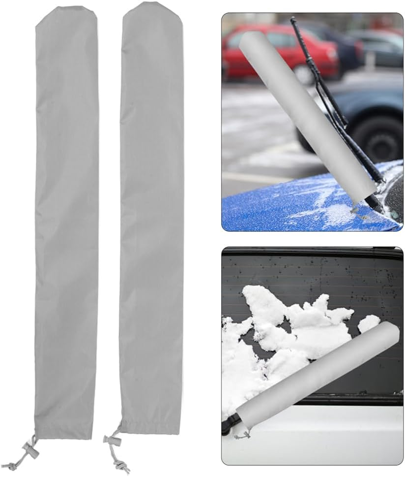 Iplusmile Windshield Wiper Automotive Wiper Guards Rain Sleeves for Birds and Dust Material for Rvs and Cars image number 3