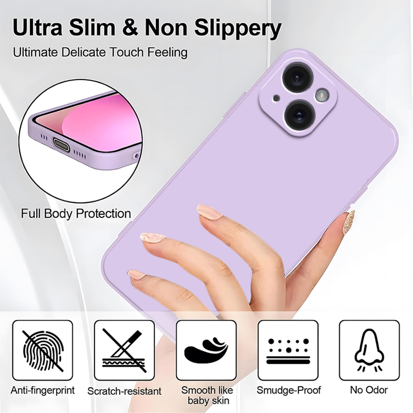 YUXING Silicone Case for Samsung Galaxy A17 5G 4G, Fashion Pattern Cute Mobile Phone Case, Shockproof, Non-Slip, Durable, Ultra Thin Protective Case (Green) image number 5