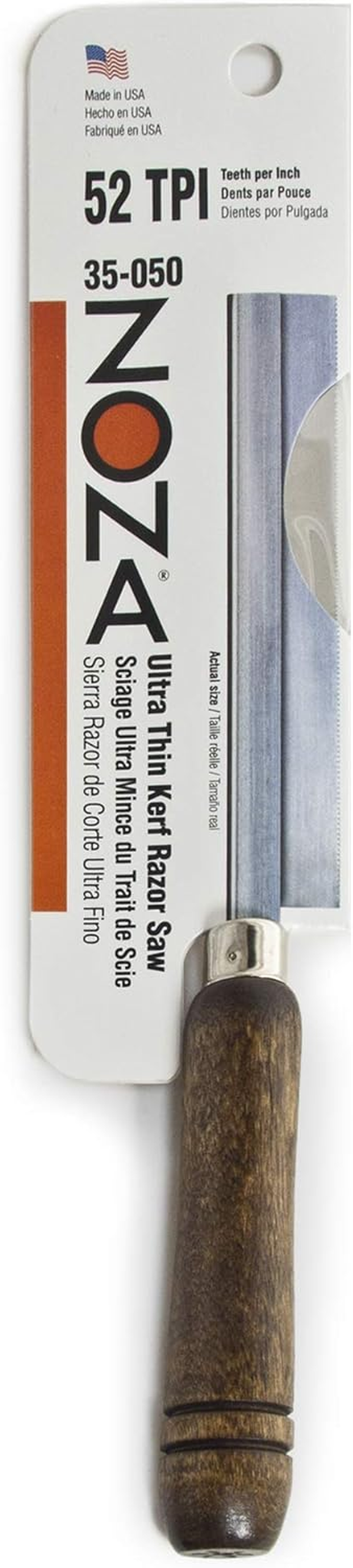ZONA 35-050 Ultra Thin Razor Saw, 52 Tpi.008-Inch Kerf, Blade Length 4-1/2-Inch, Cut Depth 7/16-Inch image number 1