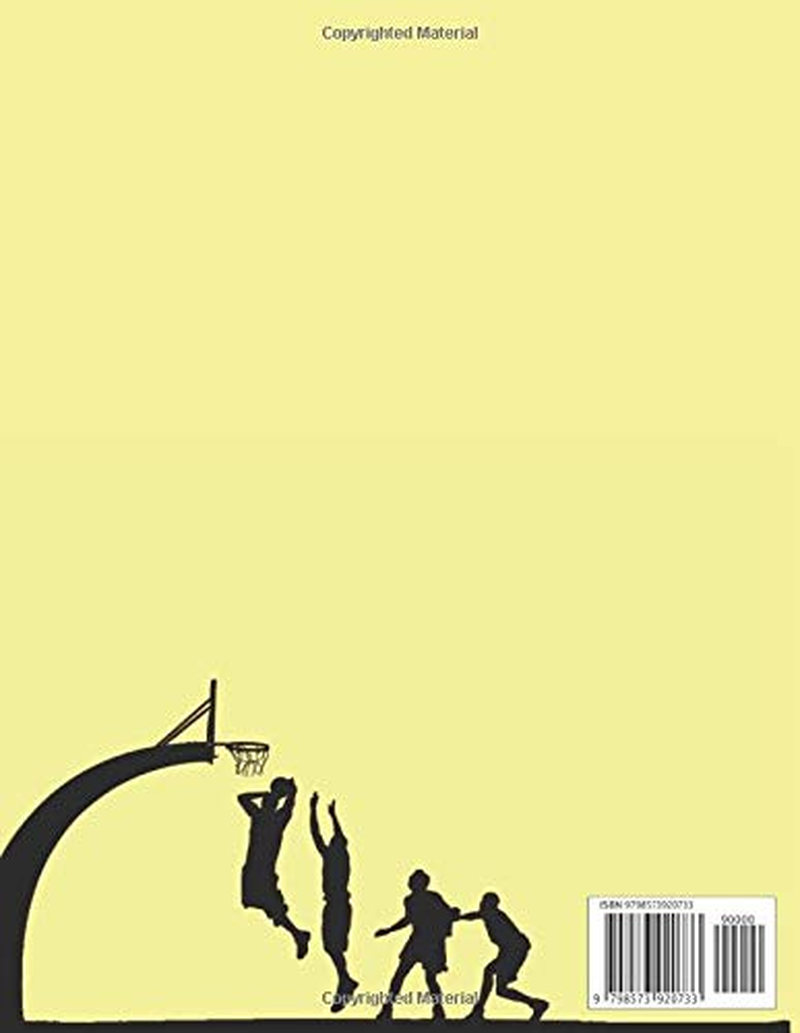 Basketball Playbook: Basketball Playbook Blank Basketball Court Diagrams Notebook image number 1