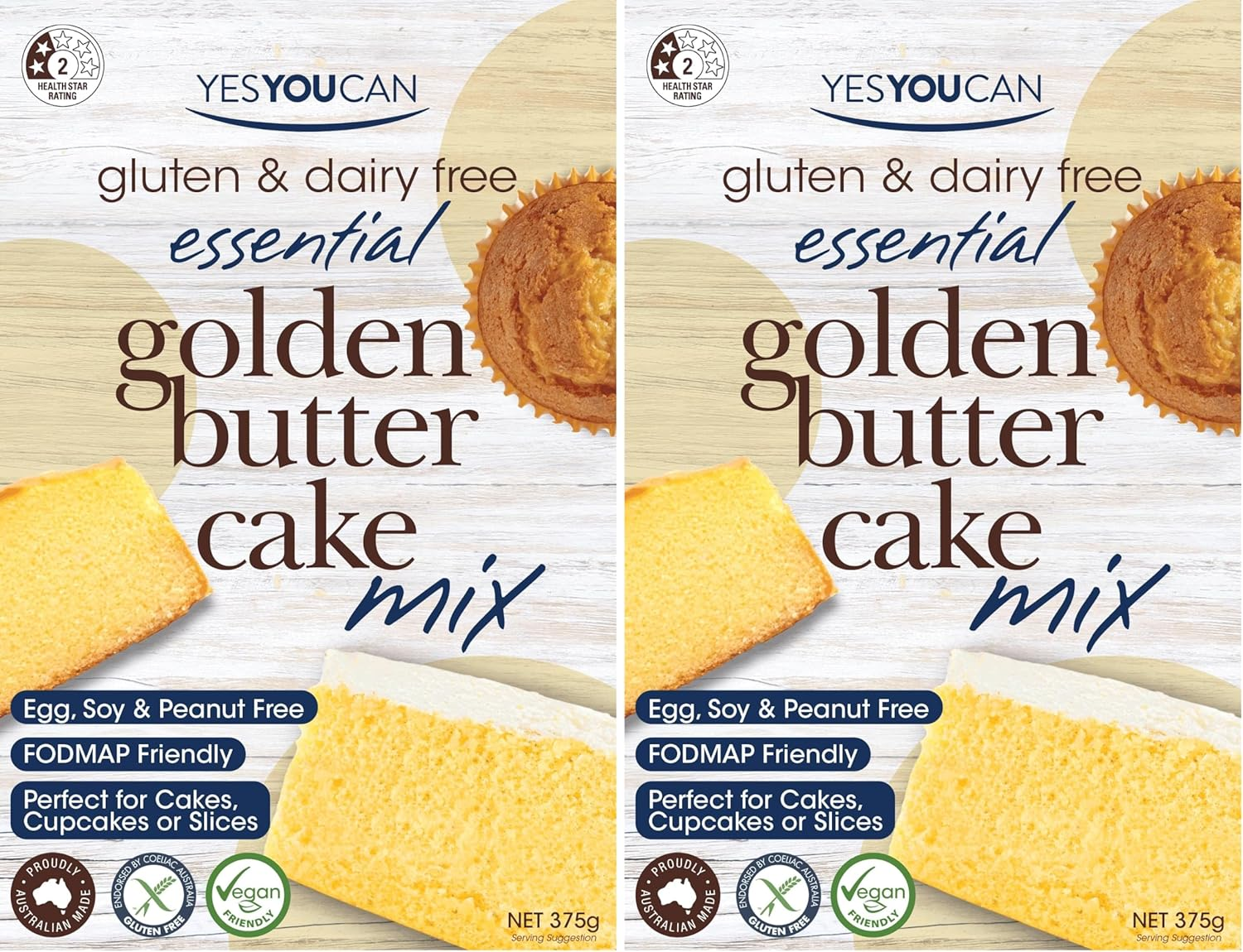 Yesyoucan Essential Chocolate Cake Mix G/F 375G image number 3