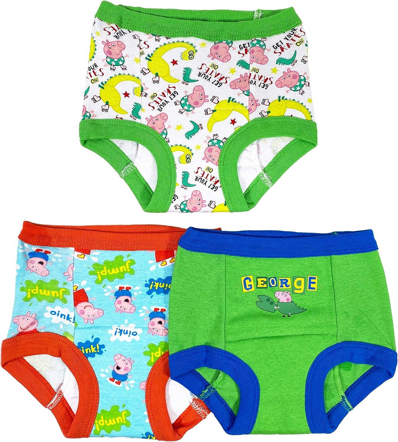 Peppa Pig Boys' Training Pant Underwear (3 Pack) image number 3