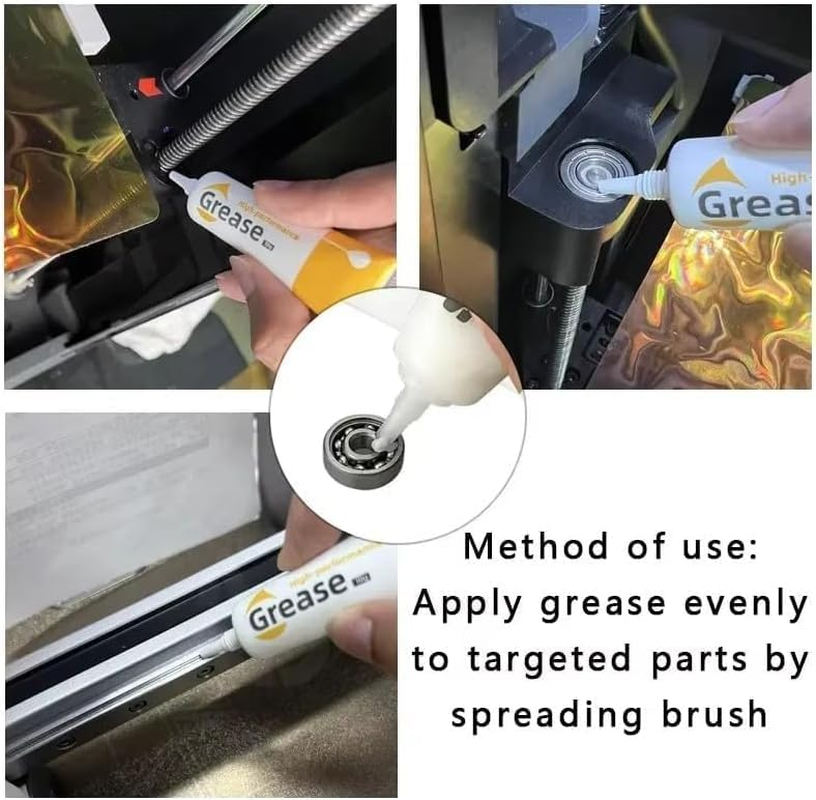 2Pcs 3D Printer Parts Gear Grease Lubricant Guide Rail Grease for Bambu Lab X1C/A1/A1 Mini/P1S/P1P/ K1/K1 Max 3D Printer Accessories image number 2