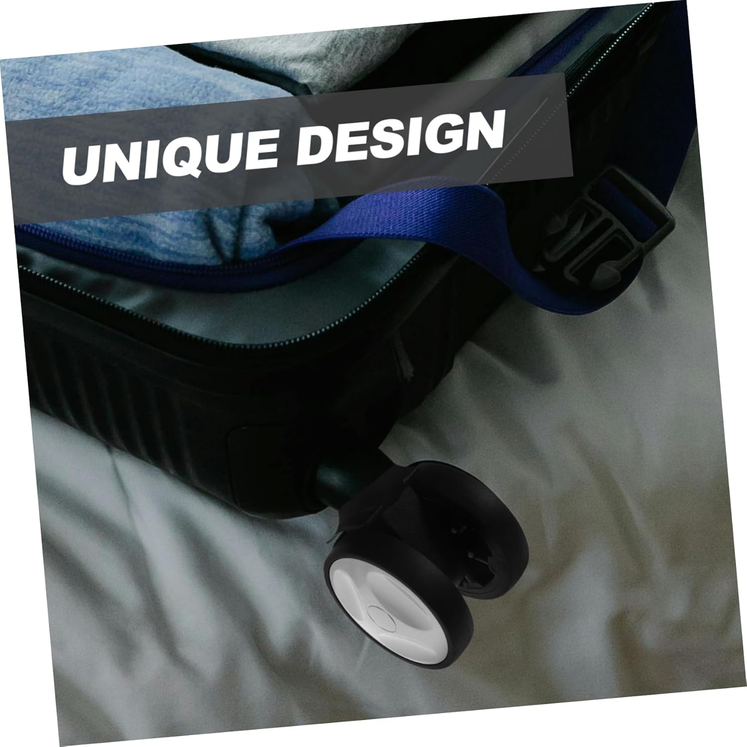 WRITWAA Travel Suitcase Wheel Replacement Luggage Case Small Wheel Carry Suitcase Accessory image number 3