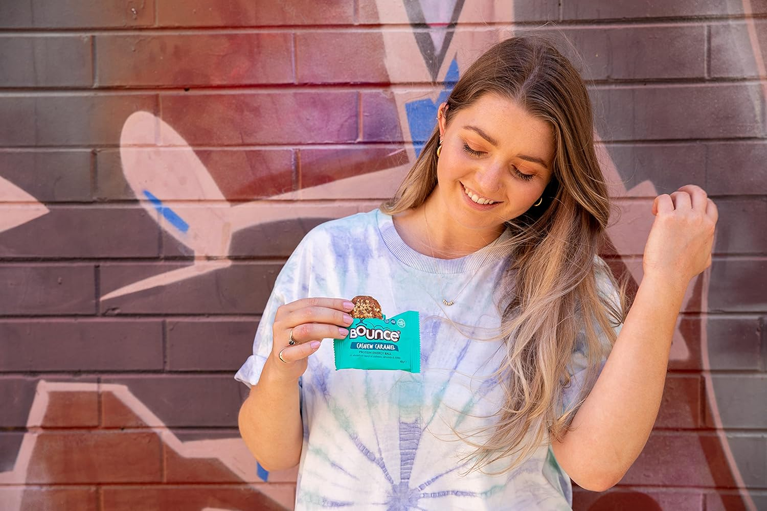 Bounce Cashew Caramel Protein Ball- Box of 12. High Protein Gluten Free Low Sugar Low Carb Healthy Snacks Better than Any Protein Bar! Snack Healthy with Our Protein Bars, Balls, Snacks & Powders image number 5