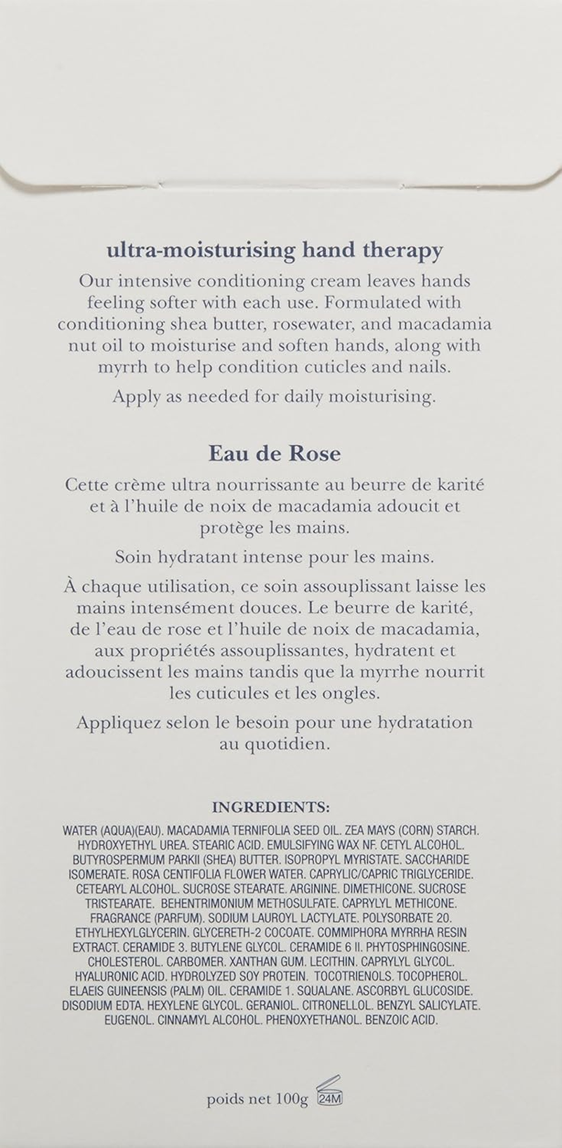 (3.5 Ounces) - Crabtree & Evelyn Rosewater Hand Therapy 100G image number 3