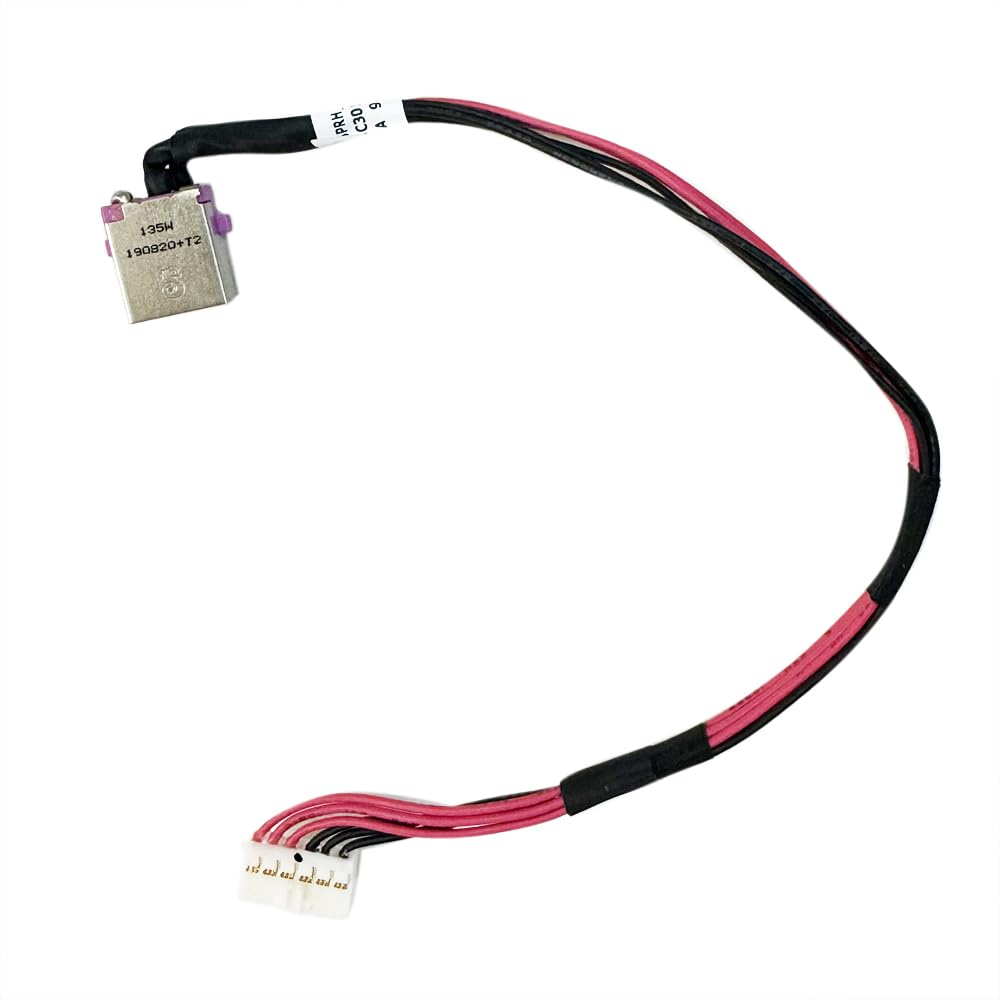 DC Power Jack Cable Charging Socket Port Plug Connector for Acer Nitro 5 AN515-41 AN515-42 AN515-51 AN515-53 G3-571 G3-572 /Aspire A715-71 A715-72 A715-74 DC301010K00 DC301010V00 50.Q2CN2.002 6-Pin image number 1