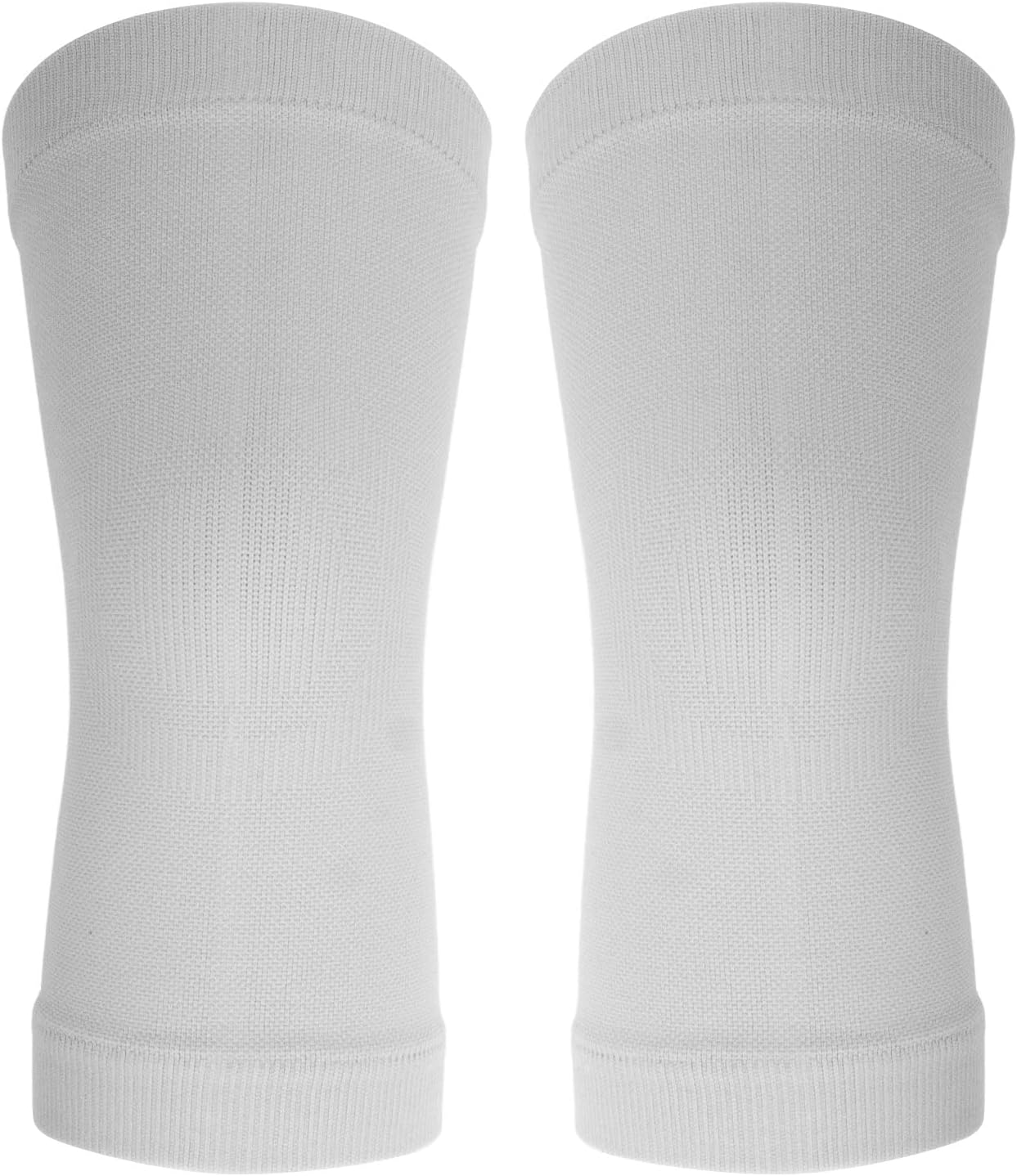 Knee Warmers, 2Pcs Elastic Windproof Breathable Knee Sleeves, Winter Soft Thermal Knee Braces, Skin Friendly Knee Compression Sleeves for Men, Women, Arthritis Knees(L) image number 4