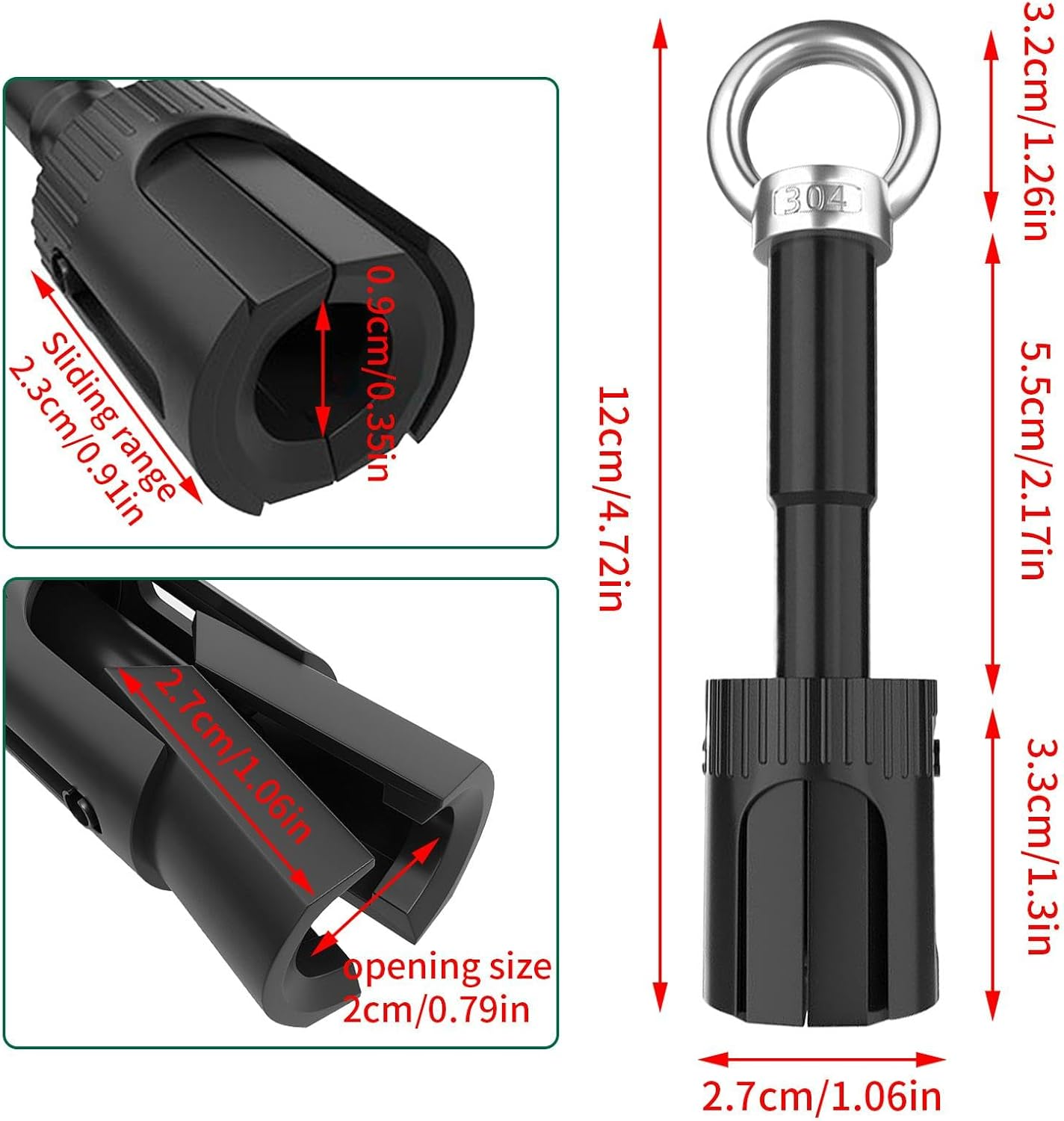 Iouyjiu Oil Injector Removal Tool, Install and Remove Extractor Tool, Engines Replacement Parts, Stable Auto Truck Extractor with Large Opening, Heavy-Duty Mechanic Equipment, 1 Piece image number 1