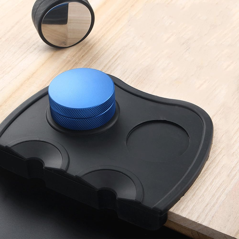 Silicone Coffee Tamper Mat, Small round Shape Espresso Tamping Mat, anti Slip Coffee Mat for Home Kitchen Cafe (7.5Cm) image number 5