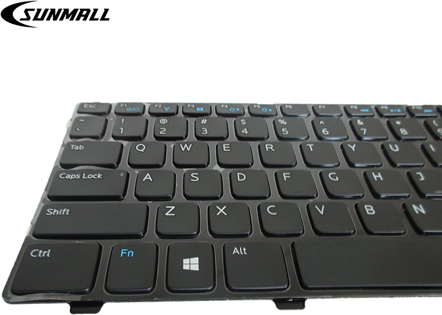 Laptop Keyboard Replacement for Inspiron 15 3521 3537 15V-1316 15R 3521 3537 5521 5528 5537 5535 M531R Atitude 3540 Vostro 2521 US Layout P/N NSK-LA0SC NSK-DY0SW SG-60000-XUA image number 6