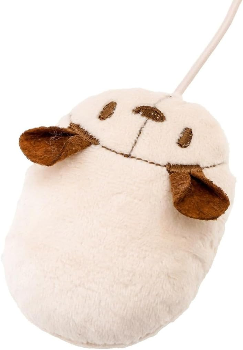 AIMALL Colorful Laptop Cat Scratching Board, Durable Corrugated Paper with Hanging Mouse Toy and Bell Balls, Interactive Cat Claw Board for Play and Furniture Protection image number 4