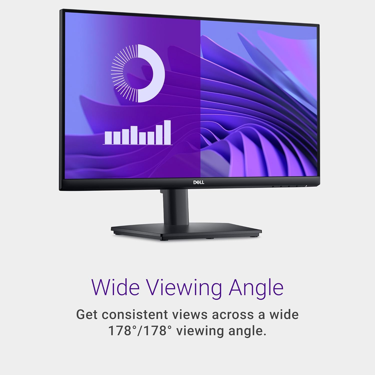 DELL E Series E2425HS Computer Monitor 60,5 Cm (23.8") 1920 X 1080 Pixels Full HD LCD Black image number 5