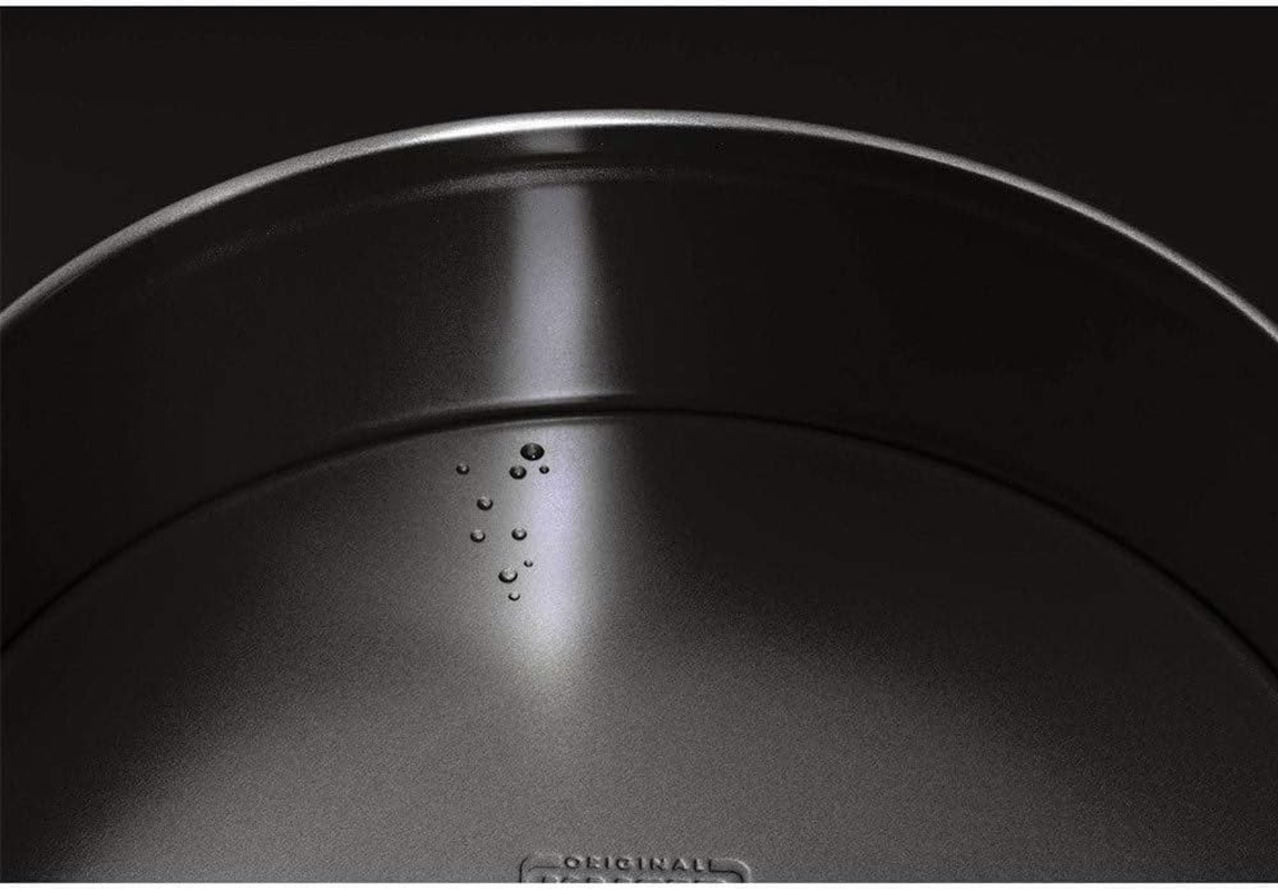 Original Kaiser Inspiration Panettone 20 X 14 Cm High Springform Cake Tin Flat Base Cake Tin for 1/2 Recipe Portion, Extra High Rim, Non-Stick Coating, Easy Seal, Black
