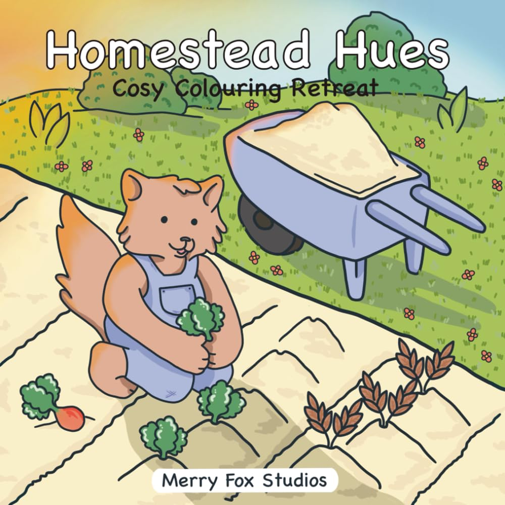 Homestead Hues: Cosy Colouring Retreat image number 1