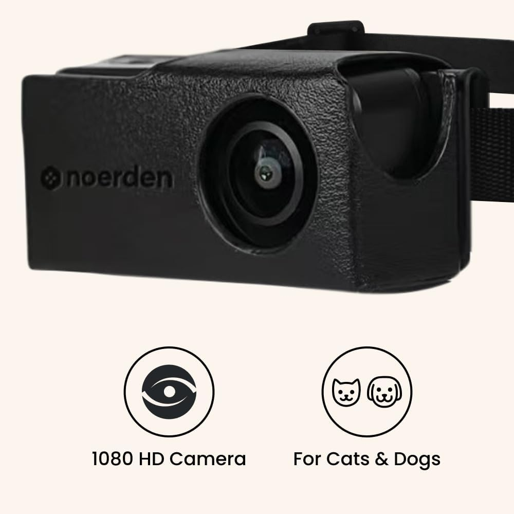 Noerden Petpov, HD Pet Camera Collar, View Life through Your Pets Eyes, Ideal for Dog and Cat image number 5