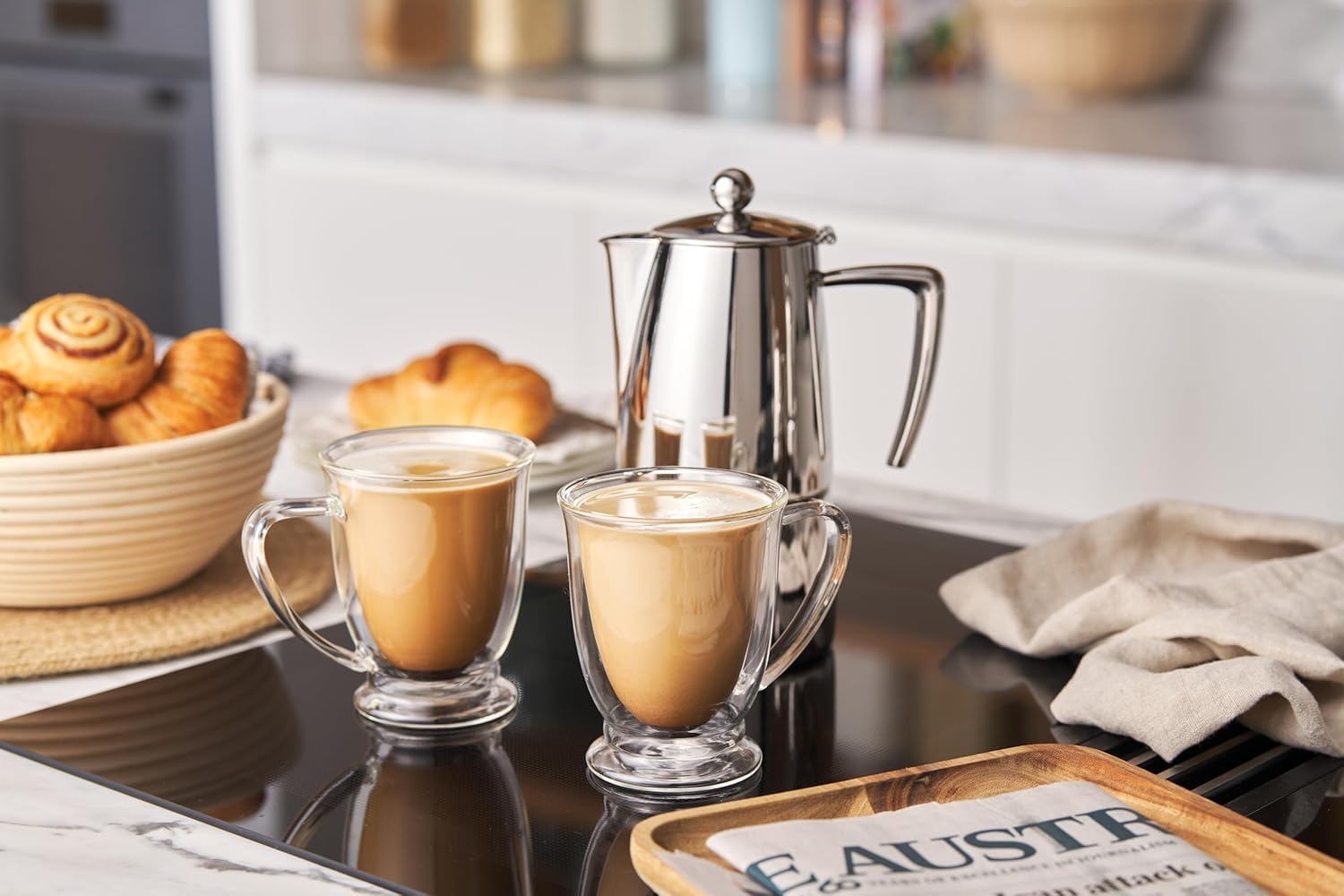 Avanti Art Deco Espresso Maker, 300 Ml / 6 Cup image number 2