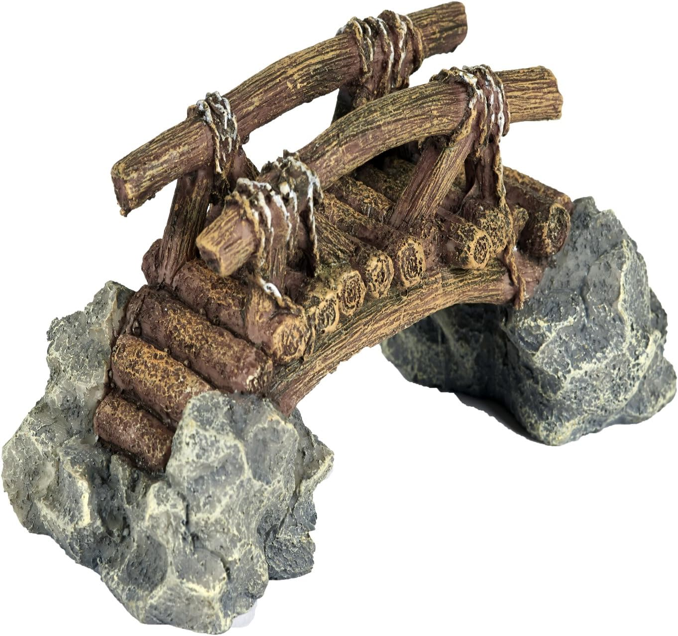 Pet Ting Jungle Bridge Aquatic Ornament - Aquarium Decoration - Vivarium Decoration image number 1