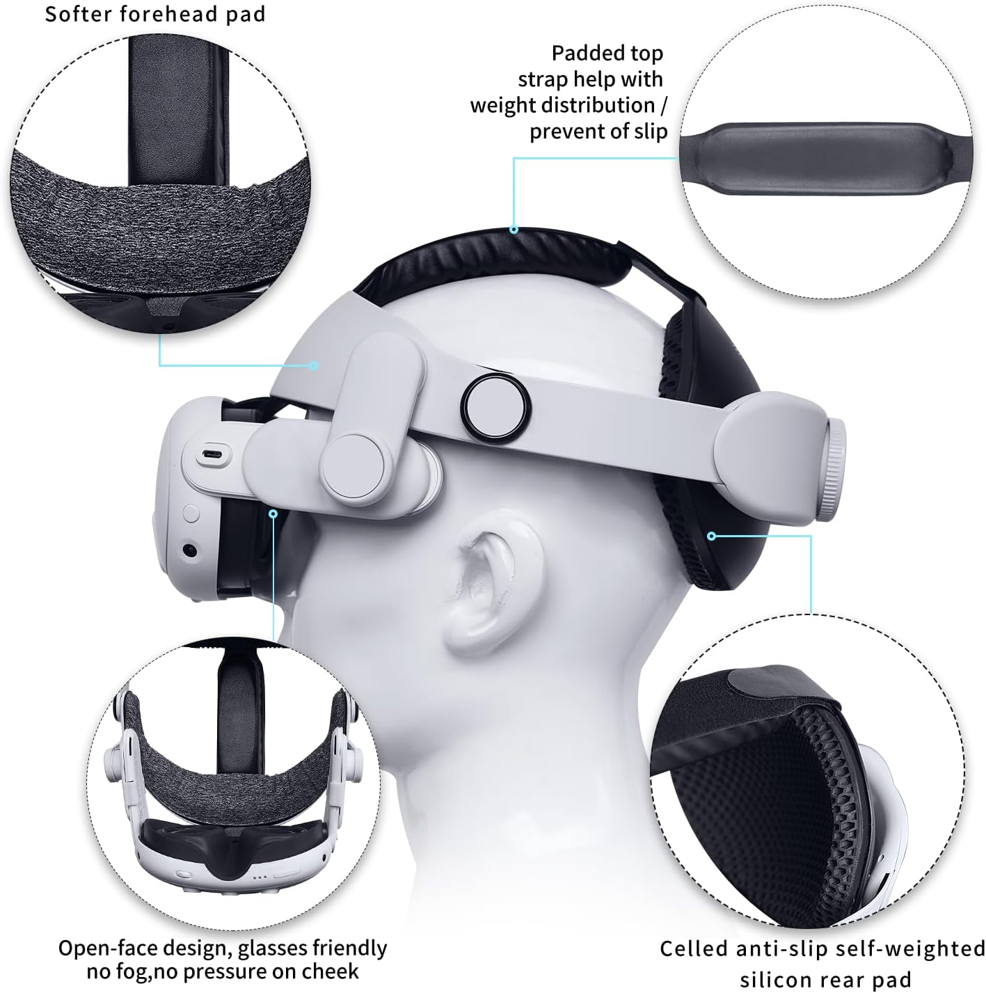 Globular Cluster CMQ3 Comfort Mod for Quest 3 - Comfort - Rest of Mind - One Stop Solution image number 1