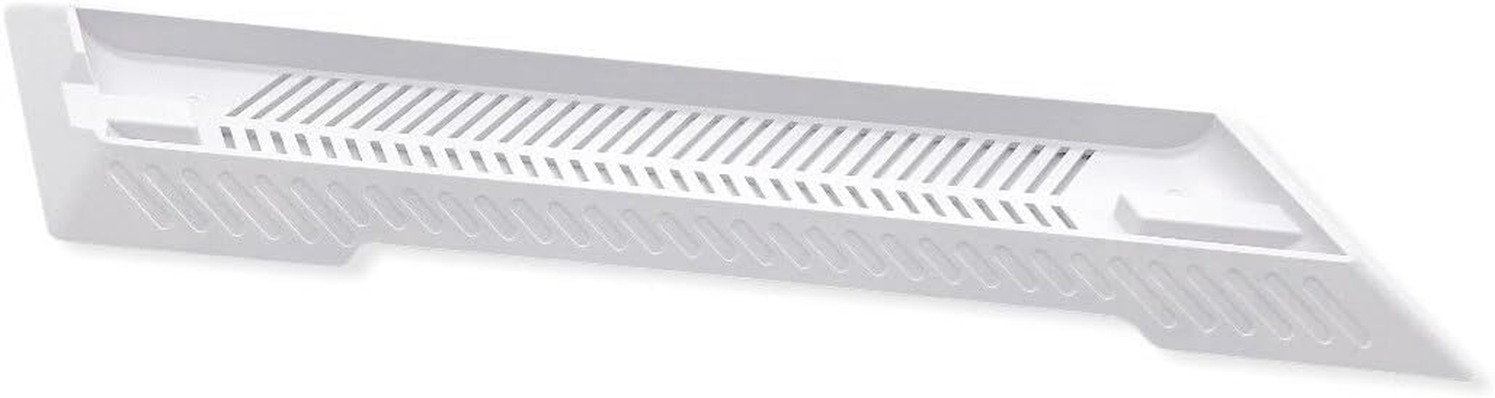Kailisen PS4 Slim Vertical Stand for Playstation 4 Slim with Built-In Cooling Vents and Non-Slip Feet (White) - Black image number 4