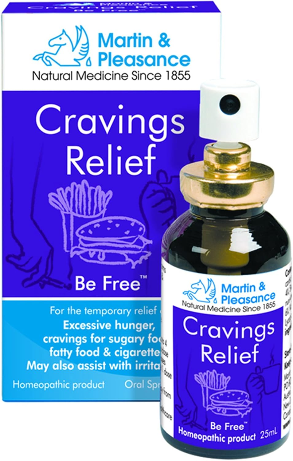 Homeopathic Remedy - 25ML Spray - Cravings Support