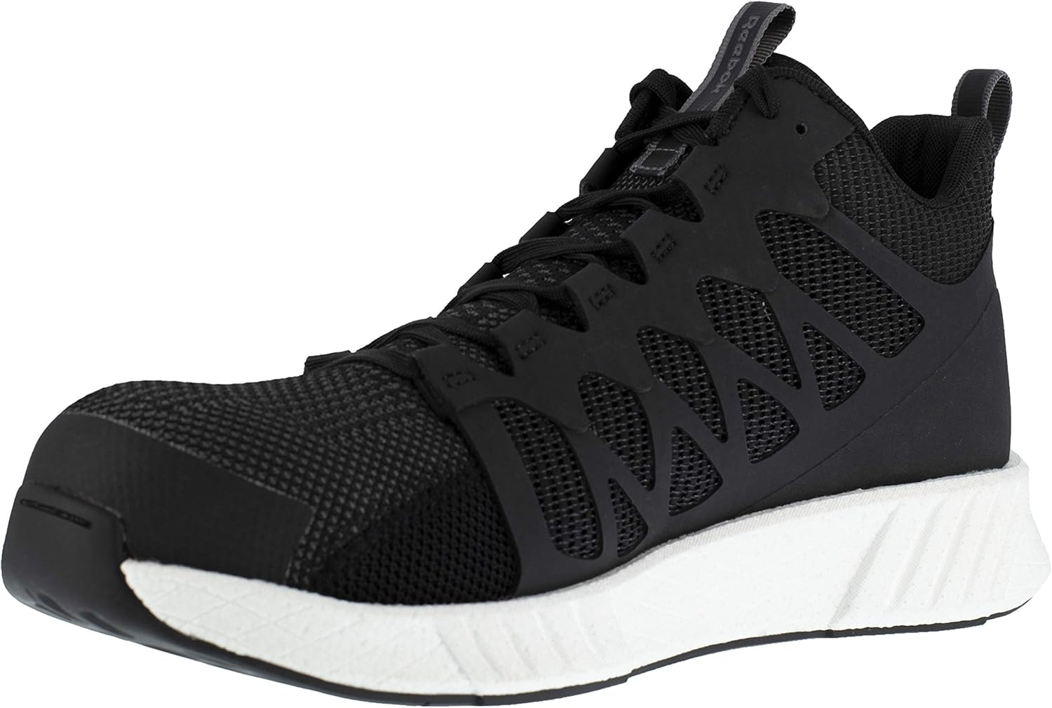 Reebok Men'S Fusion Flexweave Safety Toe Athletic Work Mid-Cut Industrial & Construction Boot