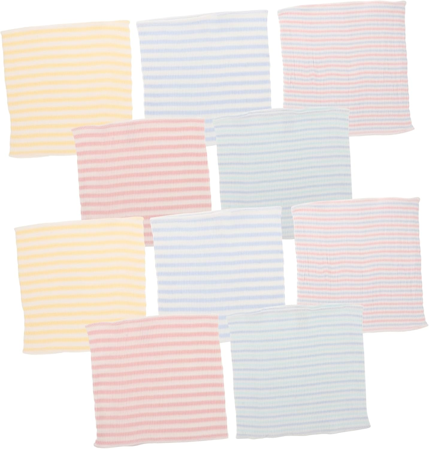 10Pcs Newborn Belly Bands Cotton Abdomen Band for Protective Navel Straps for Boy Girl image number 6