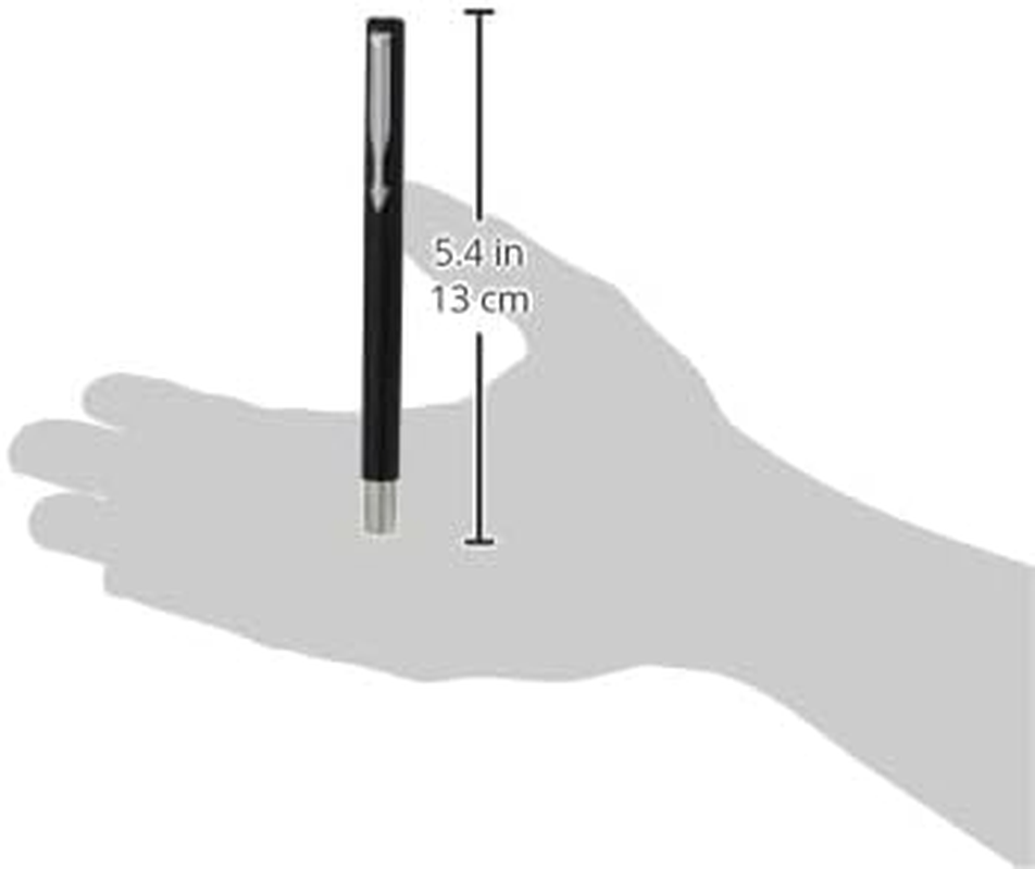 Parker Vector Standard Fountain Pen (Black Body) with Free 1 Cartridge image number 2