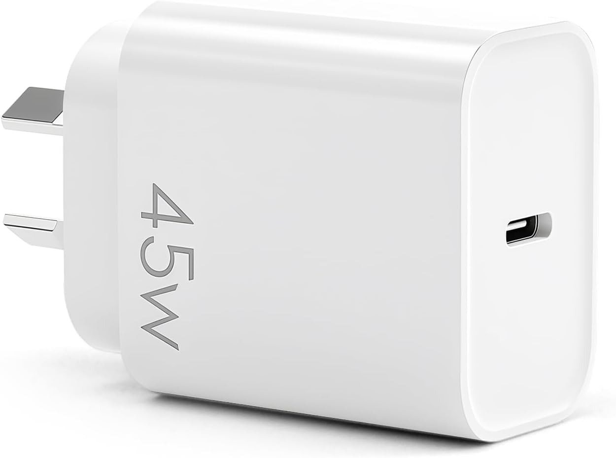 45W USB-C Fast Charger Block - Type C Wall Iphone Charger Plug for Iphone 17/16/15/14/13/12/11 Pro Max/Plus/Xsmax/Xr/X & Ipad Pro