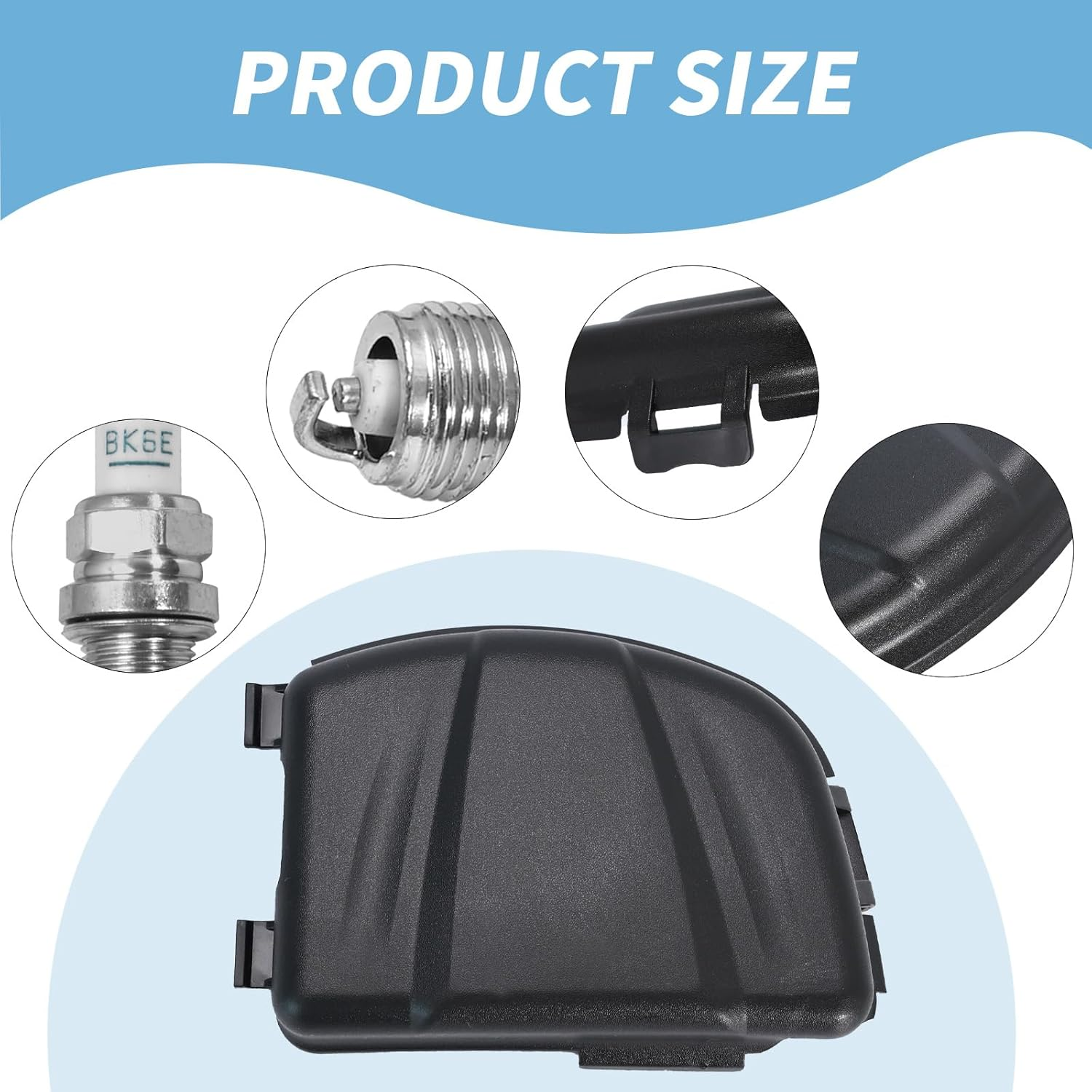 SYOWADA 595658 Air Filter Cove Kit, Replacement for BS 593260 798339 798452 4247 5432 5432K Lawn Mower, Replaces 798452 image number 1