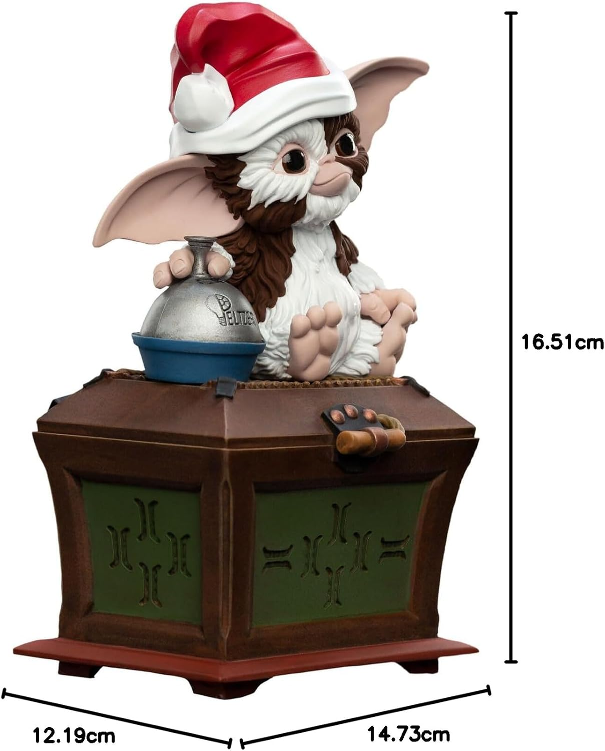 Weta Mini Epics Vinyl Figure Gizmo with Santa Hat Limited Edition 12 Cm 23-50-03746 Multi-Coloured image number 2