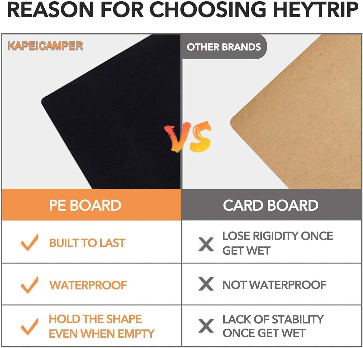 Large Trunk Organizer with Built-In Leakproof Cooler Bag,Car Organizers and Storage for SUV 4 Removable Dividers Collapsible Portable Non-Slip Bottom Tie down Strap,Car Accessories image number 5