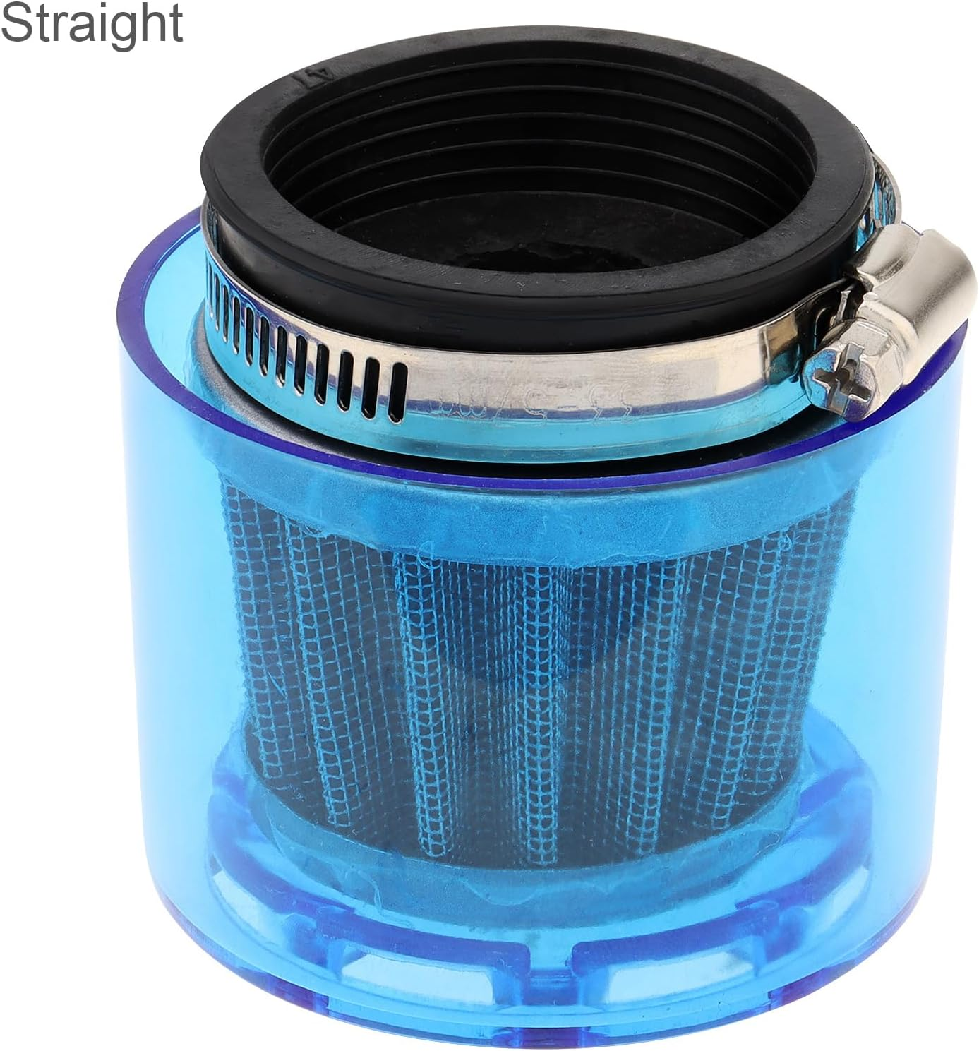 Windance Universal 48Mm/1.89" High Performance Air Filter,Intake Filter Cleaner for Motorcycle ATV Dirt Bike Pit Bike with Transparent Dust Cover (Straight) image number 5
