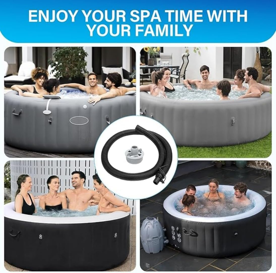 P05341 Inflatable Hose Compatible with P6931 P05503, Suitable for Various Lay-Z-Spa Bathtubs image number 1
