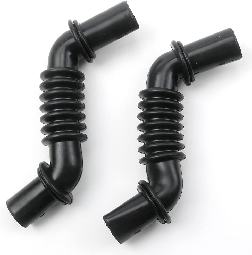 2PCS Power Window Door Jamb Wiring Boots Accordion Style Z 4" Long 3/4 Hole image number 2
