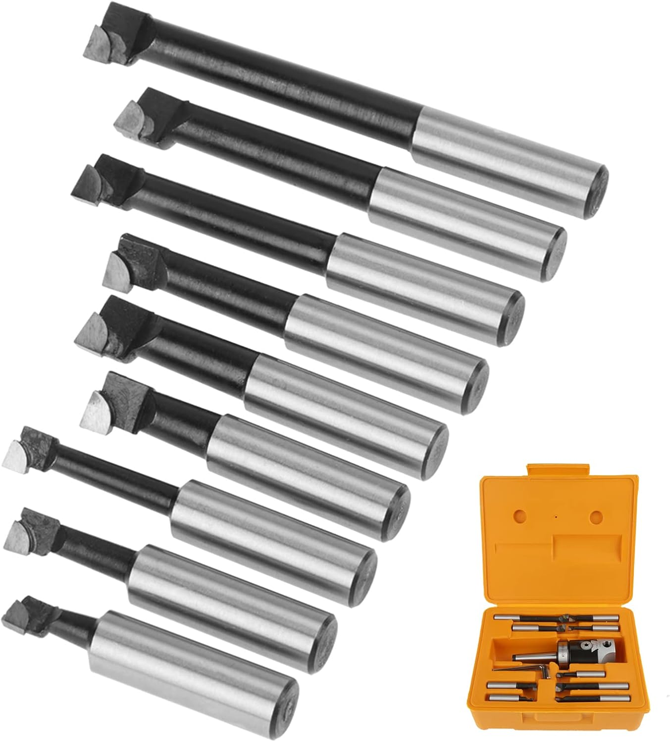 Durable MT2 F1-12 Boring Head with Boring Bars for Milling Machine, Main Accessories For, Suitable for CNC Tools, Good Wear, for Ladder Hole image number 6