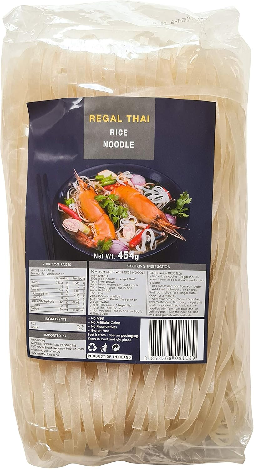 Regal Thai Regal Thai Rice Noodles, 454 G