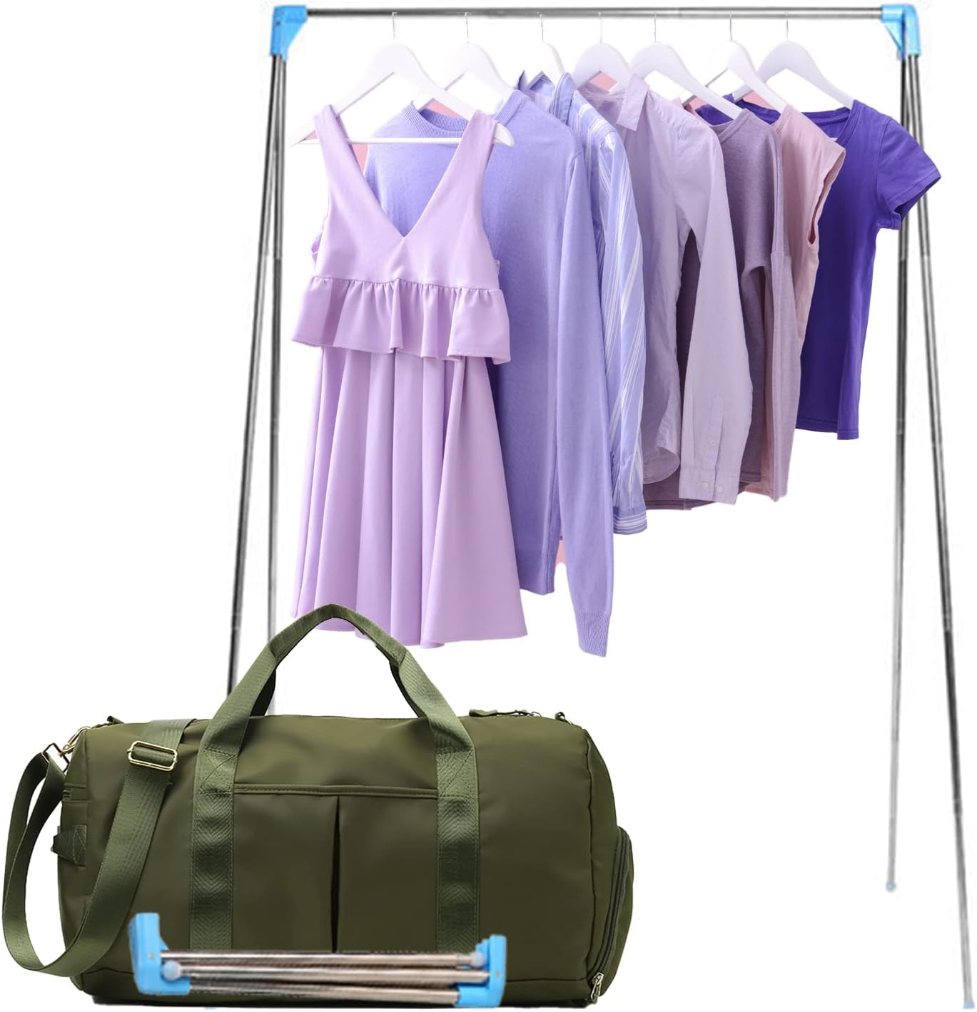 Sports Gym Bag Dance Bag Carry on Weekender Bag for Girls Teen Women, Waterproof Travel Duffle Bag with Wet Pocket and Shoe Compartment, Tiedyepink, Bag Only