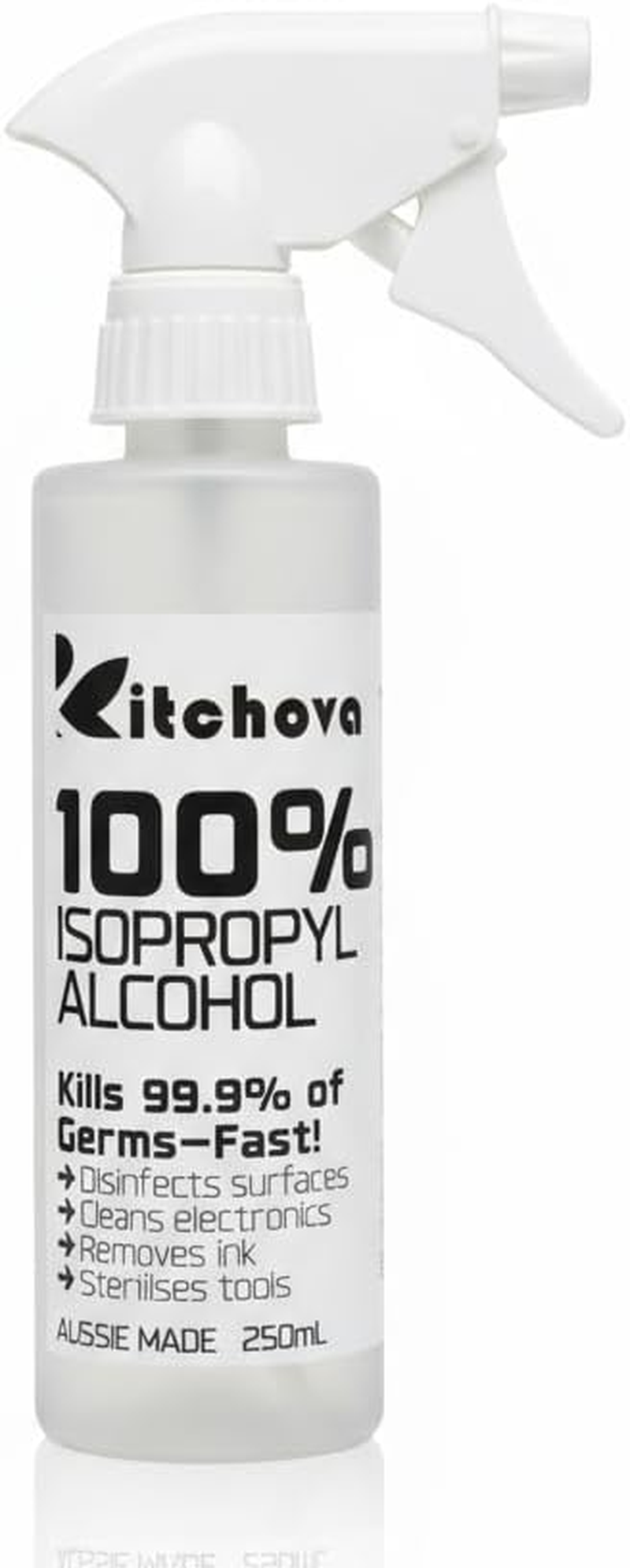 100% Isopropyl Alcohol IPA Cleaner, Premium 250Ml Spray Bottle for Cleaning, Disinfecting, and Sanitising, High-Quality Formula for Home, Office, and Industrial Use image number 2