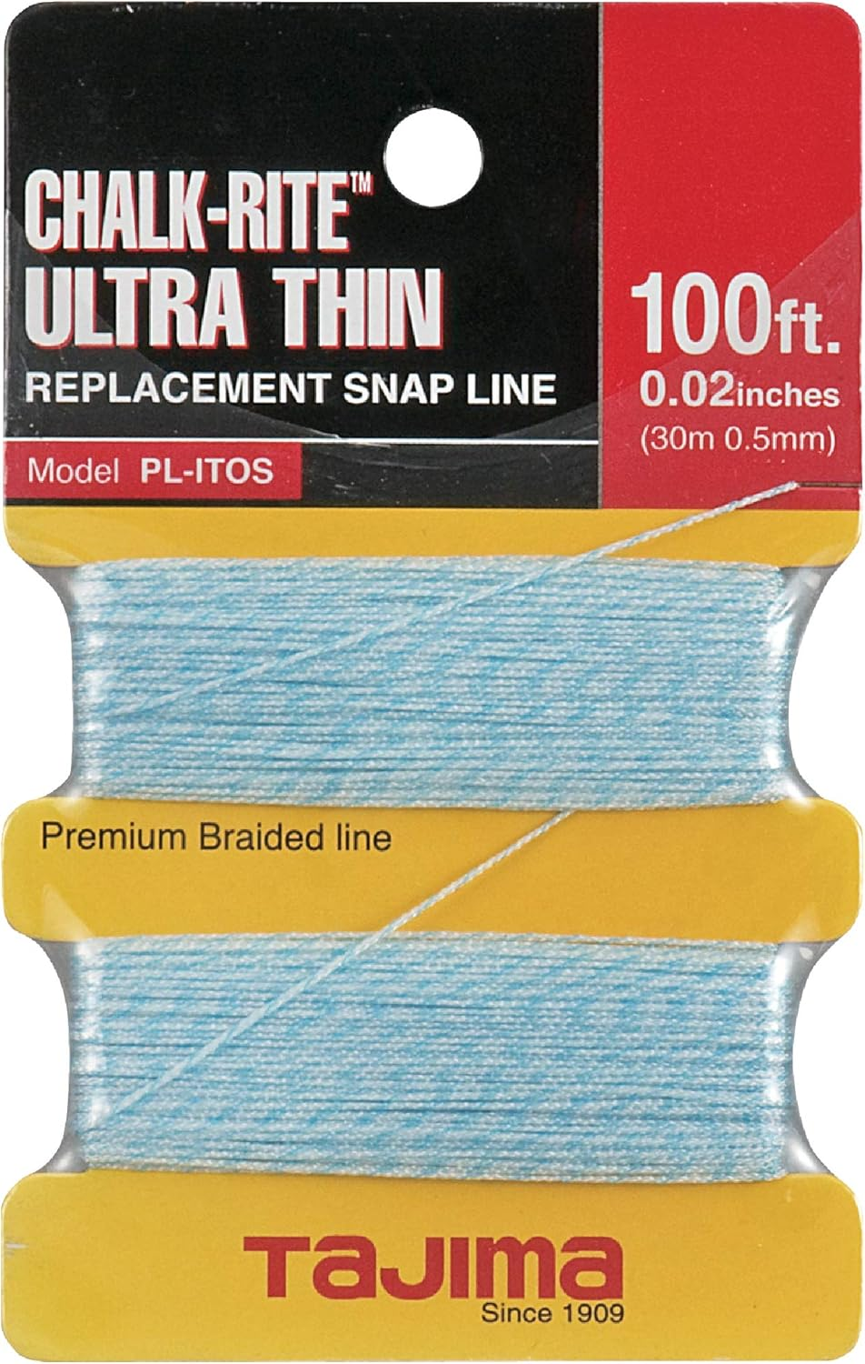 Tajima TAJ-54340 Replacement Cord for Ink, Rite Chalk Line Reel 0.5 Mm X 30M - 1 Piece.