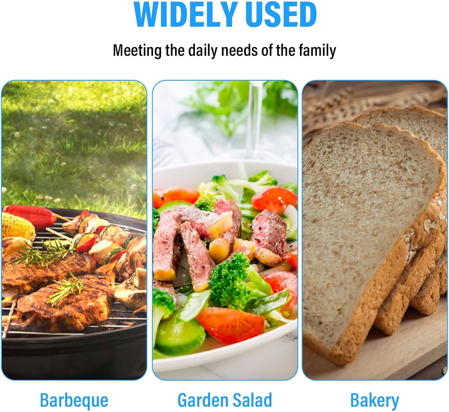 Stainless Steel Barbeque Clamp 25Cm, Cooking Scissor Tongs, Stainless Steel Wire Tong, Kitchen Scissor Tongs, for Cooking Barbecue Stainless Steel Grill Tongs