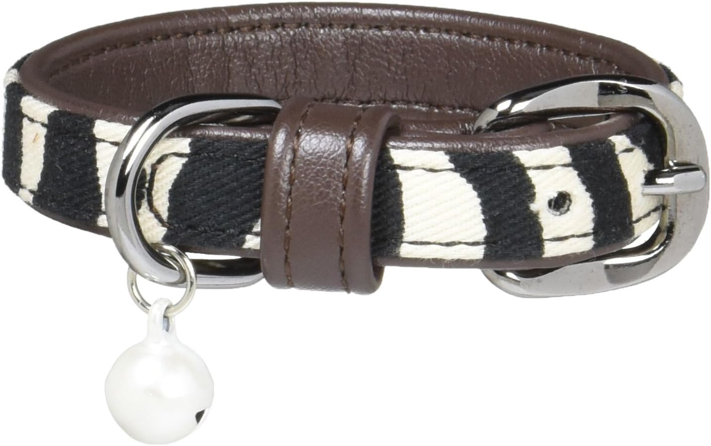 ONS Pretty Animal Color (With Bell) M Leopard (Cat, Ultra Small Dog Collar)