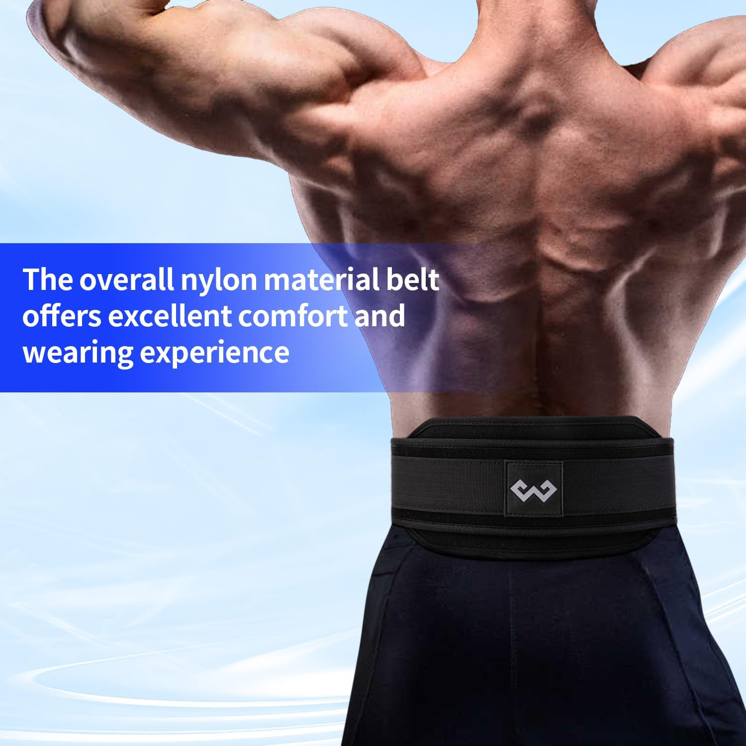 Tenshioy Dip Belt with Chain for Weightlifting, Pull Ups, Dips - Heavy Duty Steel Chain for Added Weight Training Powerlifting, Squat, Bodybuilding, Heavy Duty Steel, Workout