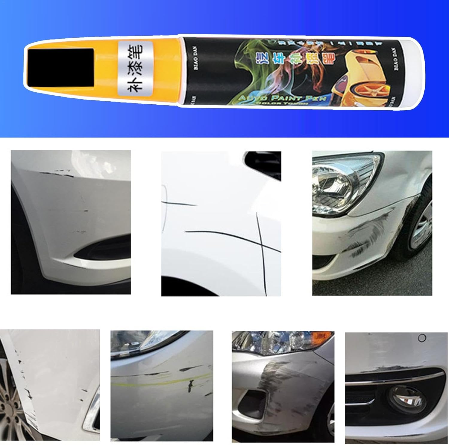 Car Scratch Remover Pen | Automotive Car Repair Pen - Fill Paint Pen Car, Convenient Auto Touch-Up Paint for Erase Car Scratches image number 3