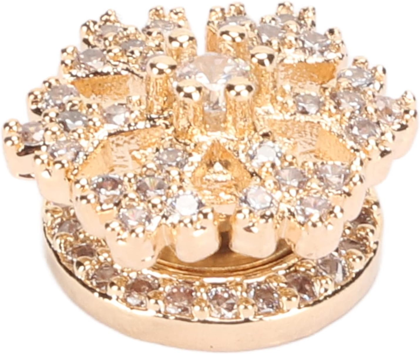 Snowflake Nail Decoration Rotatable Beautiful 3D Christmas Nail Art Decor Home Salon image number 3