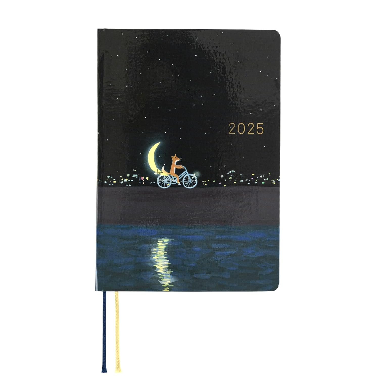 Almost Daily Notebook 2025 HON Hiroko Kubota/Crescent Moon Delivery (A6/1 Page per Day/January/Starting on Monday) image number 4